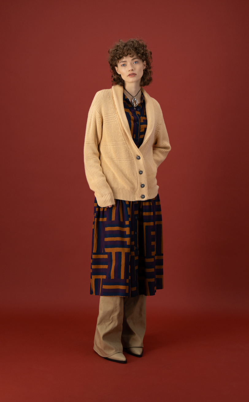 トップス less tailor Grandpa cardigan Grandpa Cardigan – Leonard St