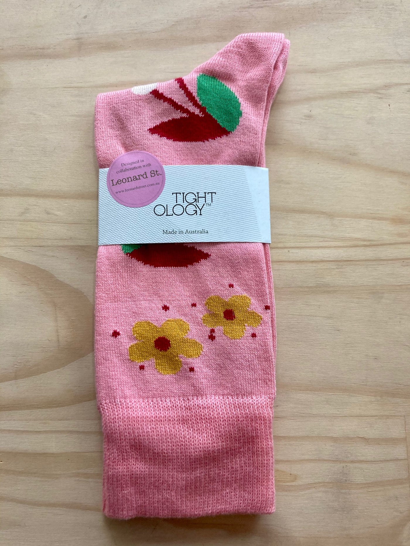 Cherry Plum Sock
