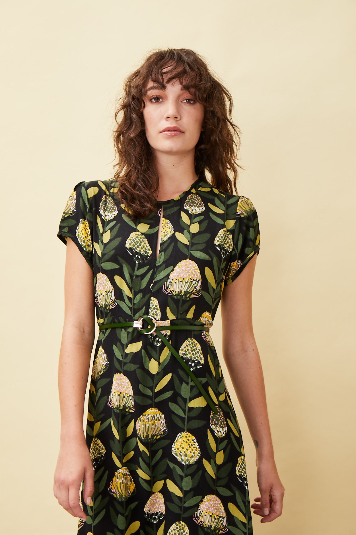 Pin Protea Janis Keyhole Dress