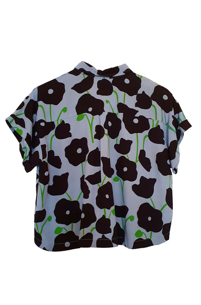 Laughing Shirt in Poppies