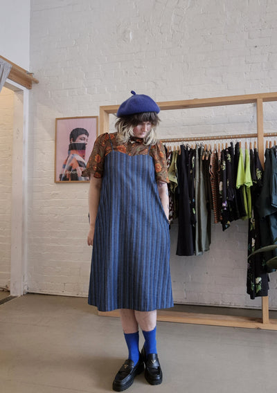 Ticking Stitch Dress