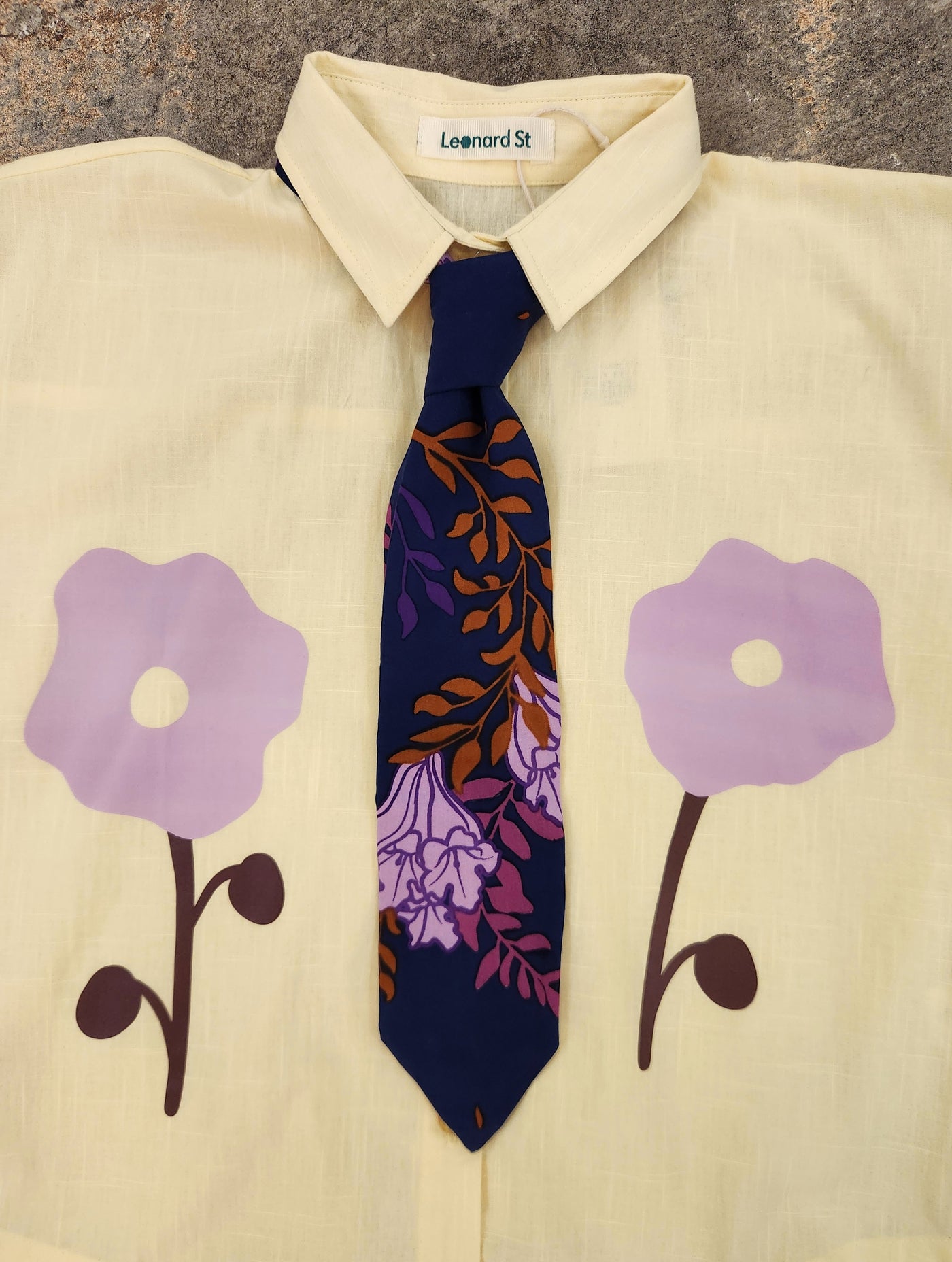 Jacaranda Necktie