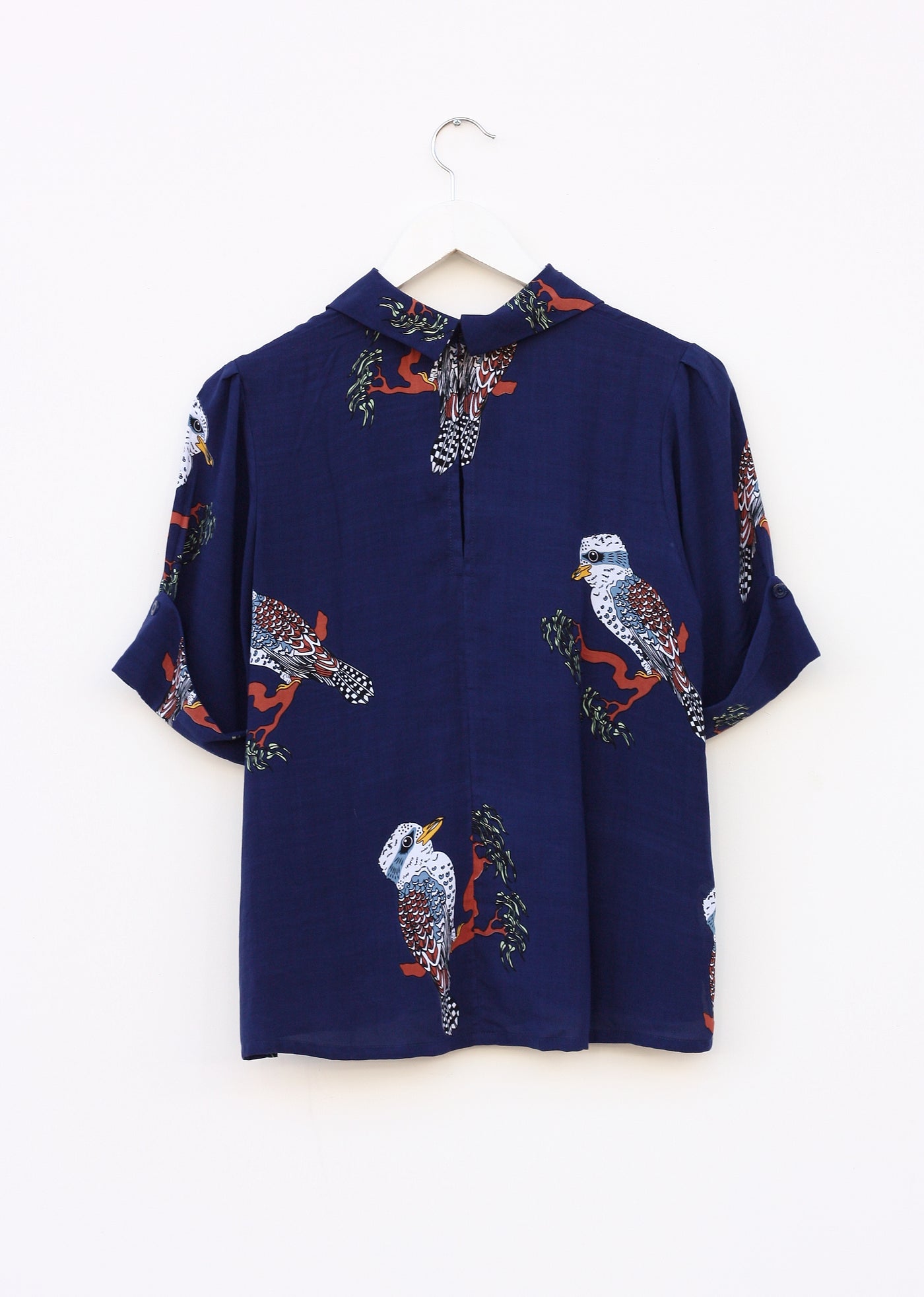 Kookaburra Wing Collar Top