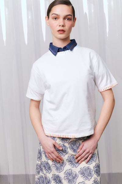 Stitched Tee