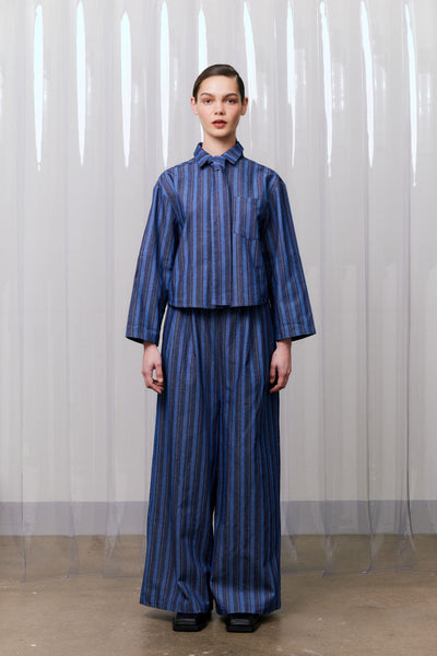 Ticking Stitch Pant