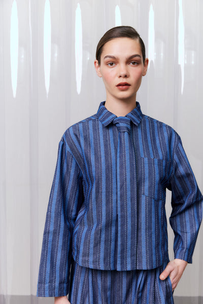 Ticking Stitch Shirt