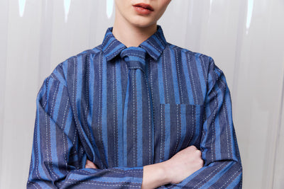 Ticking Stitch Shirt