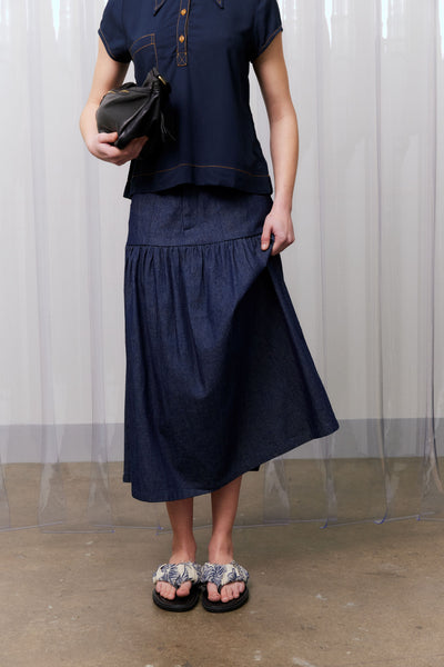 Nîmes Skirt, Denim