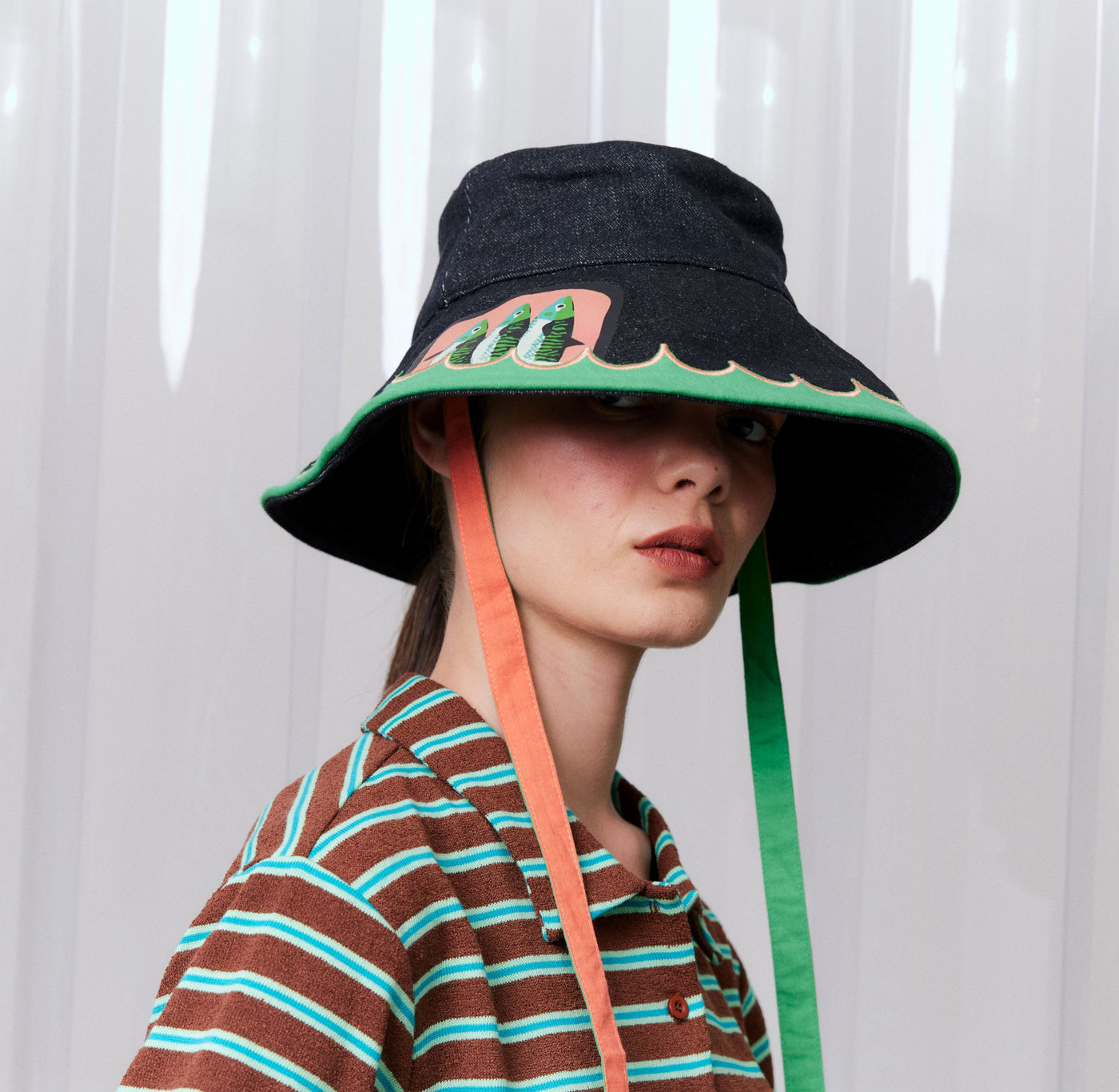Fishing Hat with ties