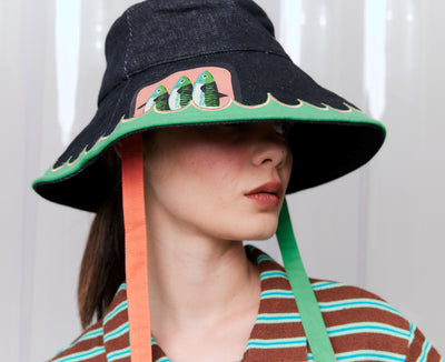 Fishing Hat with ties