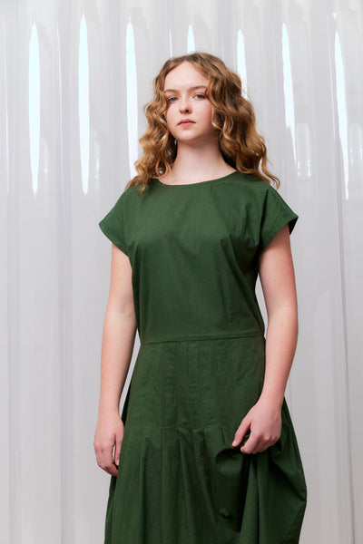 Buttoned Picnic Dress