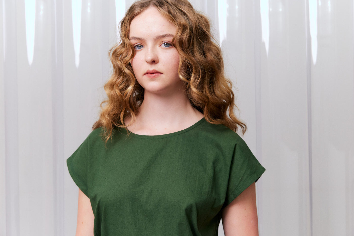 Buttoned Picnic Dress