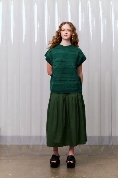 Buttoned Picnic Dress