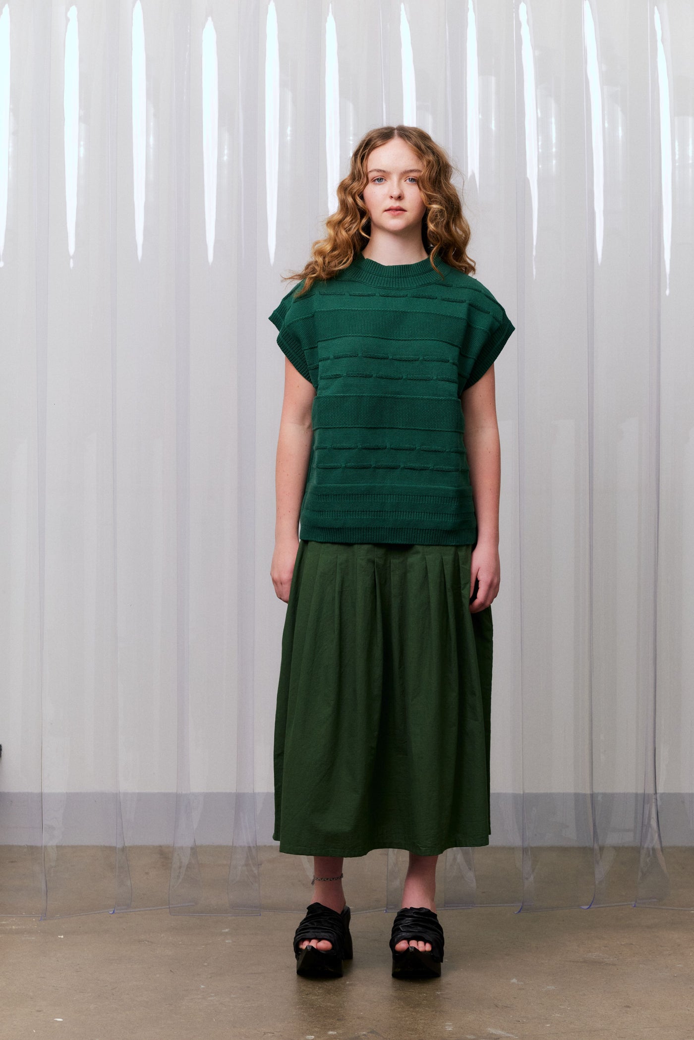 Pleated Skirt