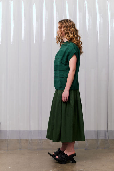 Buttoned Picnic Dress