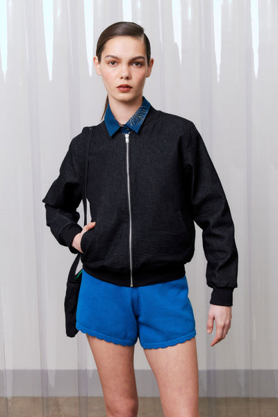 Scallop Knit Shorts