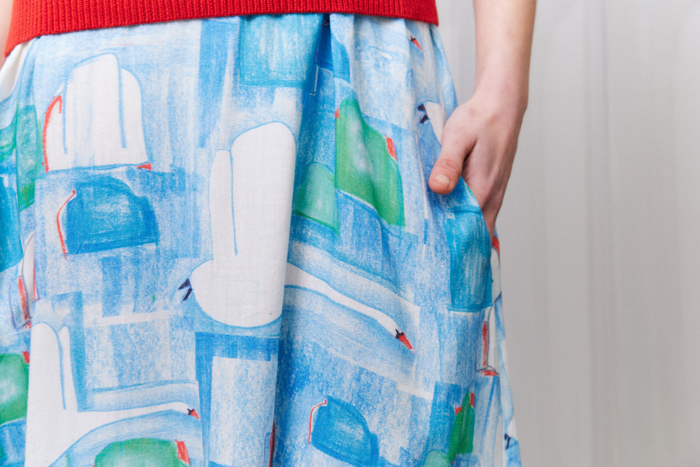 Swan Jelly Summer Dress