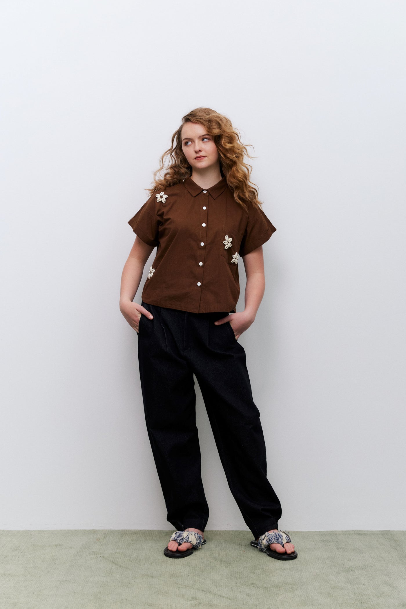 Rounded Pant, Denim