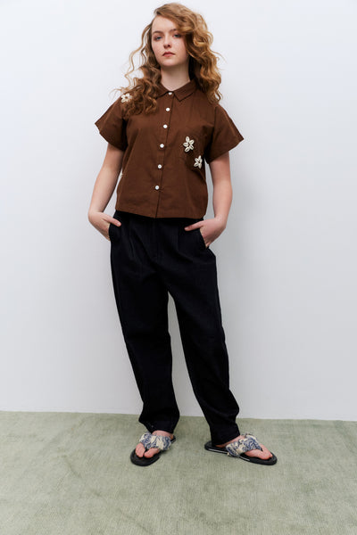Rounded Pant, Denim