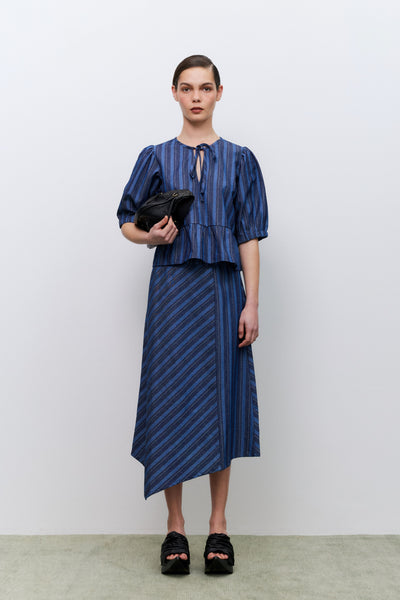 Ticking Stitch Top