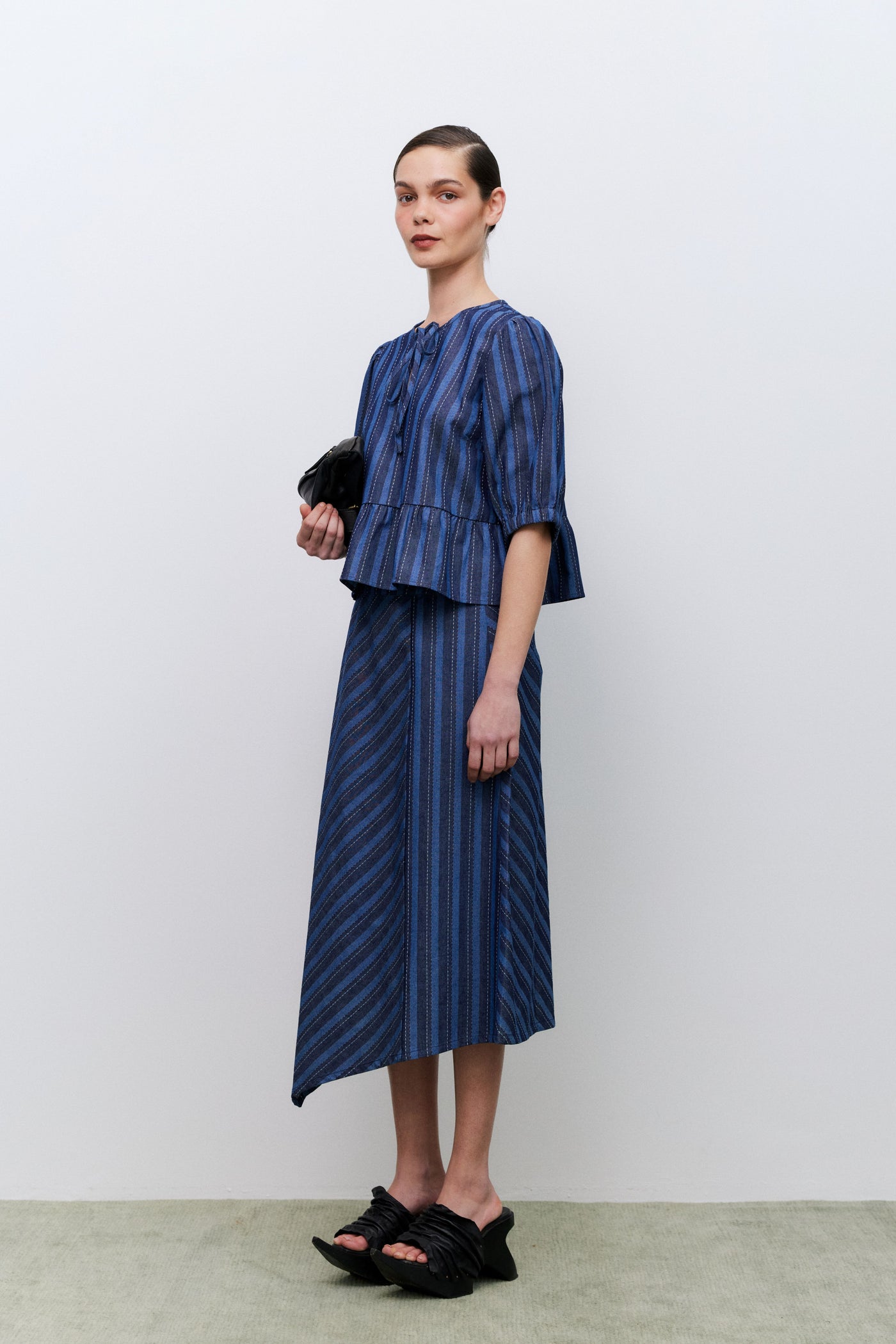 Ticking Stitch Top