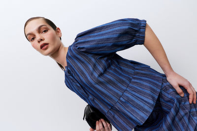 Ticking Stitch Top
