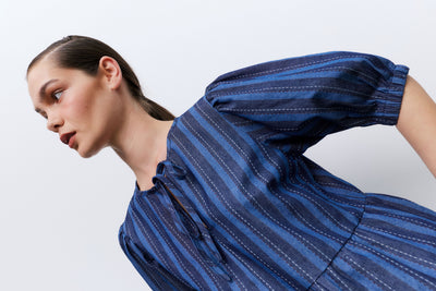 Ticking Stitch Top