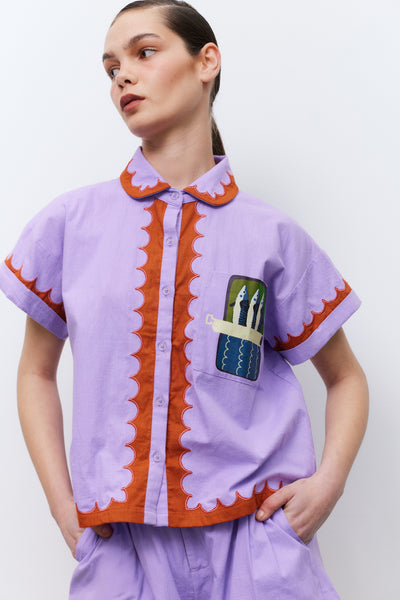 Sardine Shirt, Lilac