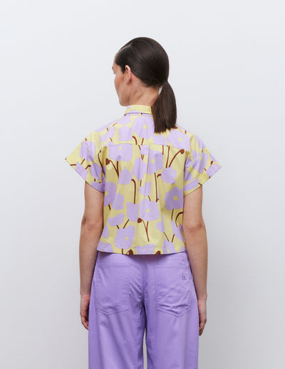 Poppy Shirt, Butter Yellow