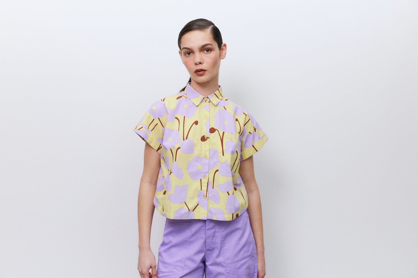 Poppy Shirt, Butter Yellow