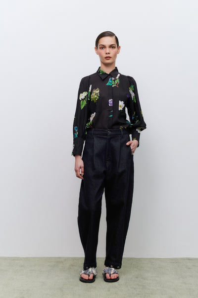 Rounded Pant, Denim