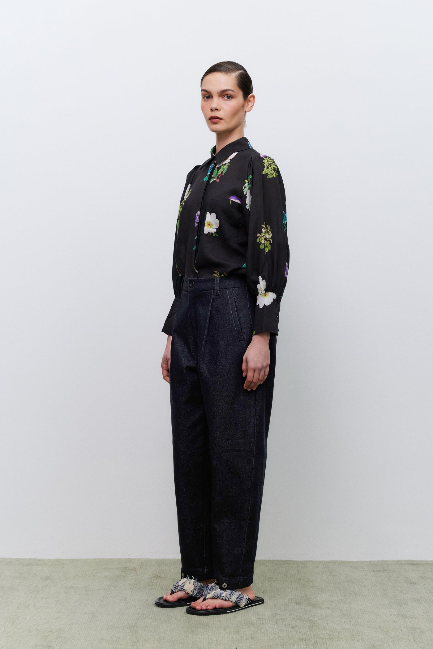 Rounded Pant, Denim