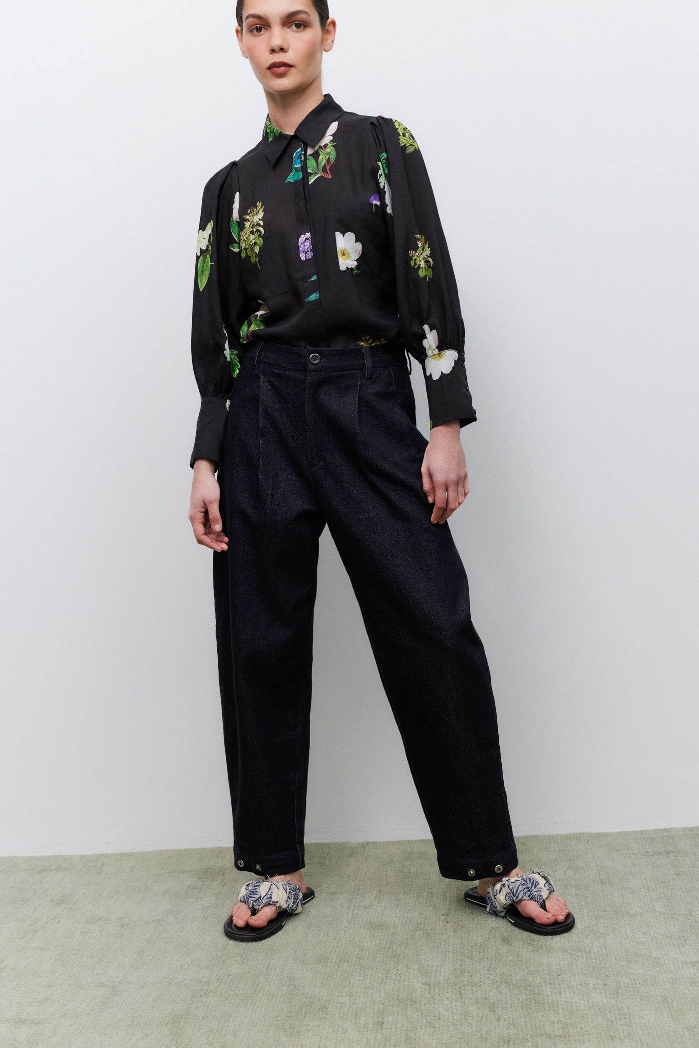 Rounded Pant, Denim
