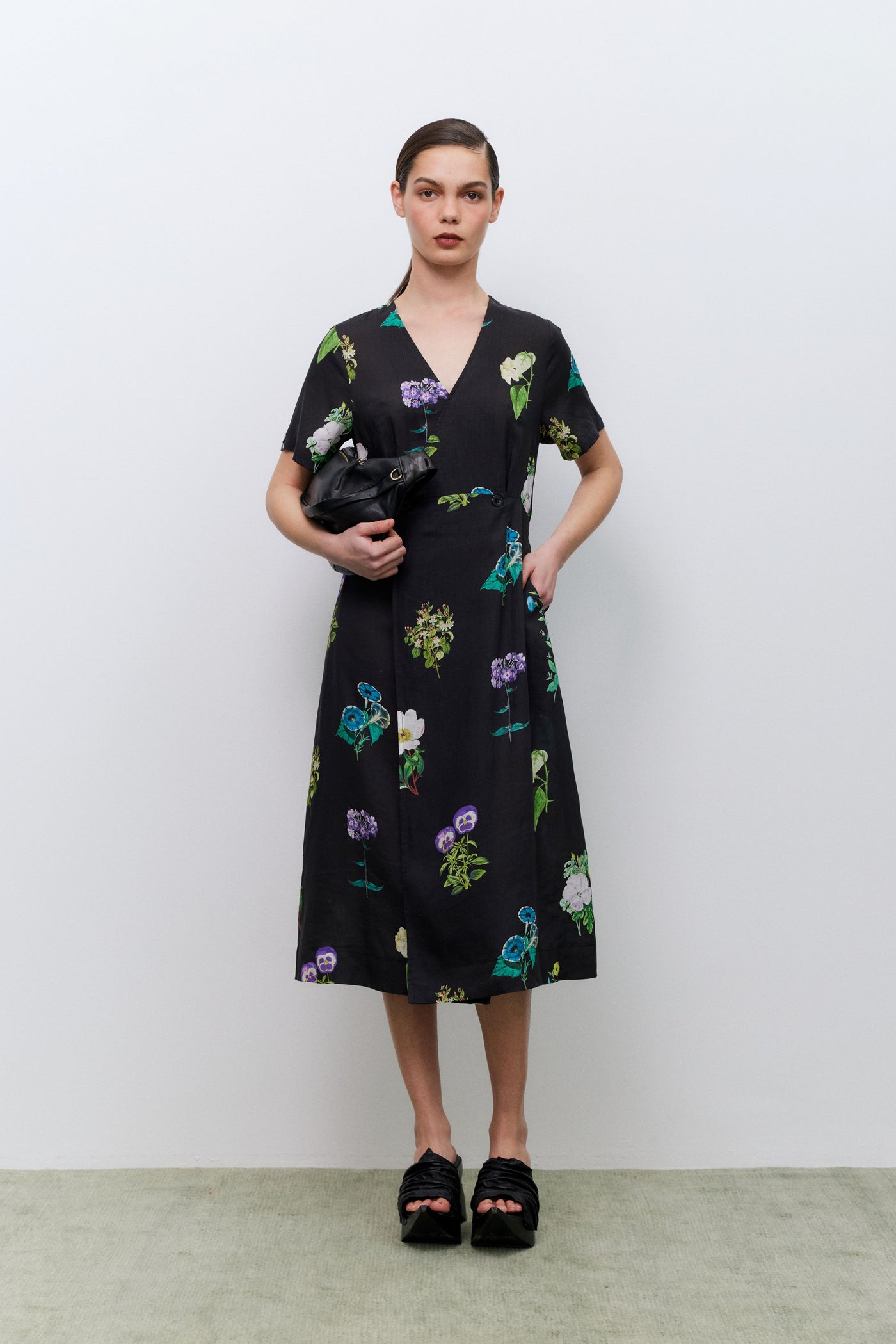 Pansy Wrap Dress | PRE-ORDER