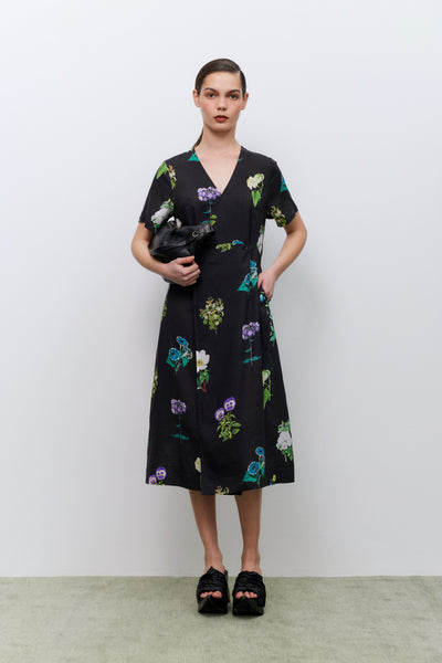 Pansy Wrap Dress | PRE-ORDER