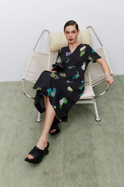 Pansy Wrap Dress | PRE-ORDER