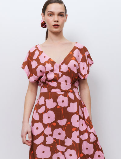 Bloomberg Dress, Poppy