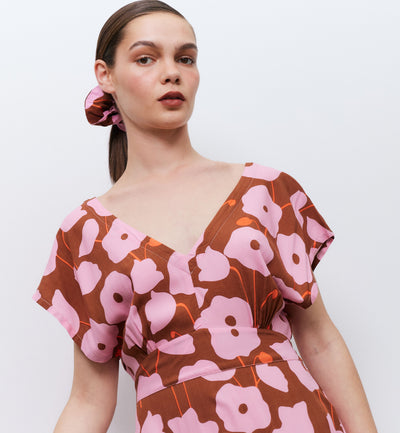 Bloomberg Dress, Poppy