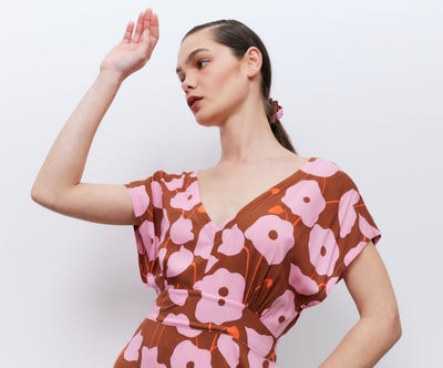 Bloomberg Dress, Poppy