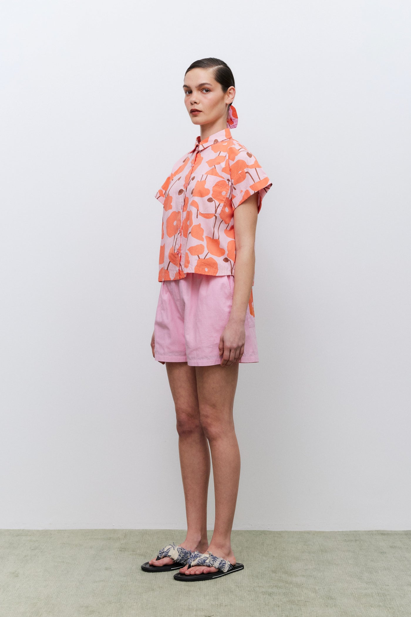 Poppy Shirt, Pink