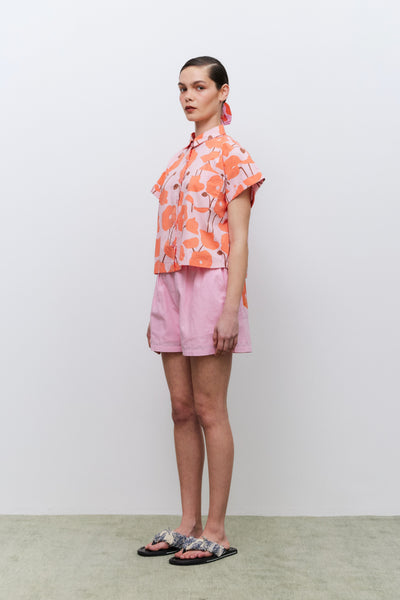 Poppy Shirt, Pink
