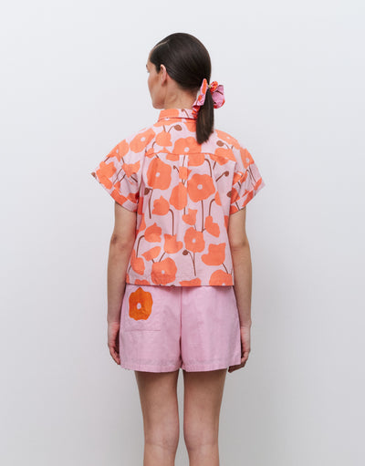 Poppy Shirt, Pink