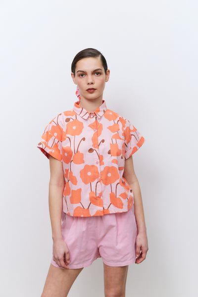 Poppy Shirt, Pink