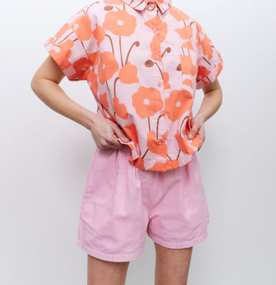 Poppy Shirt, Pink