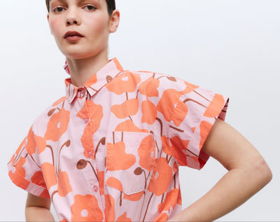 Poppy Shirt, Pink