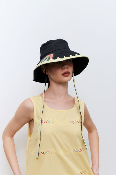 Fishing Hat with ties