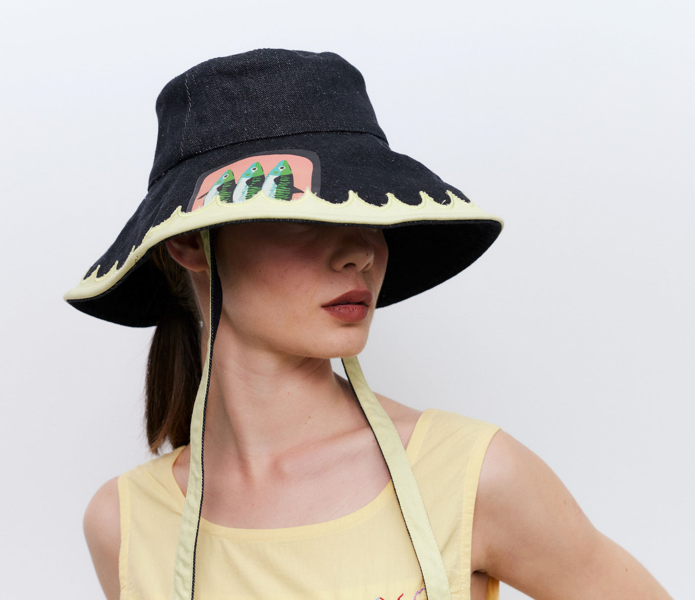 Fishing Hat with ties