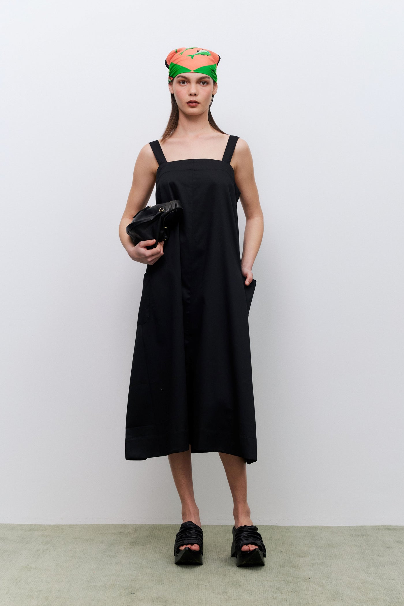 Big Pinafore Dress