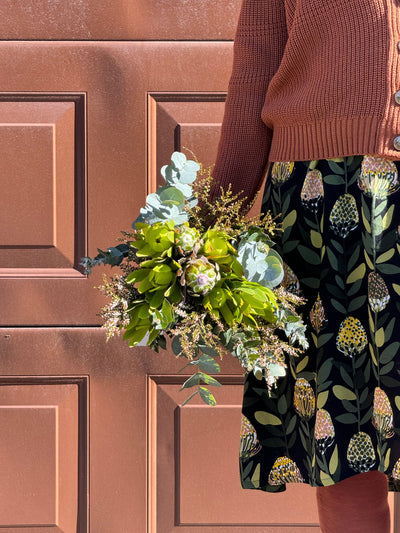 Pin Protea Janis Keyhole Dress