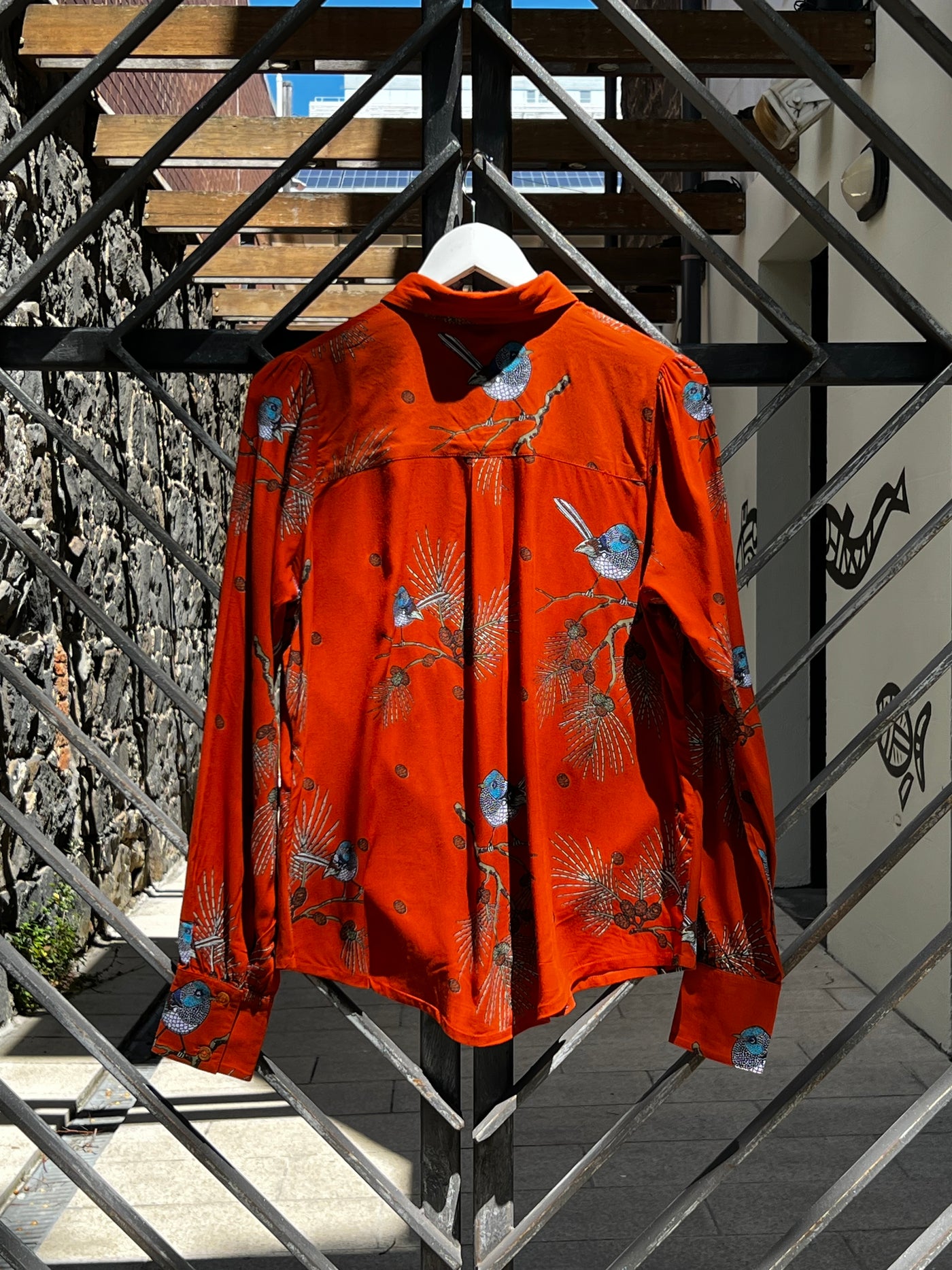 Nesting Shirt, Rust